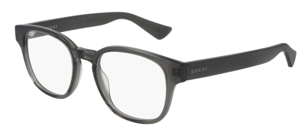 Gucci GG 0927O 004 Gray Round Men's Eyeglasses - Stylish Designer Glasses for Men | Perfect for Work, Casual Wear & Fashion Accessories