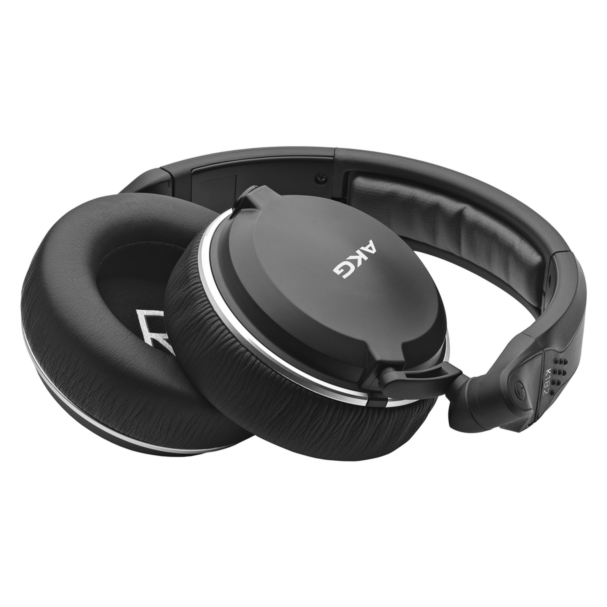 AKG K182 Professional Closed Back Studio Headphones for Recording, Mixing & Monitoring - High-Quality Sound Isolation for Musicians & Audio Engineers