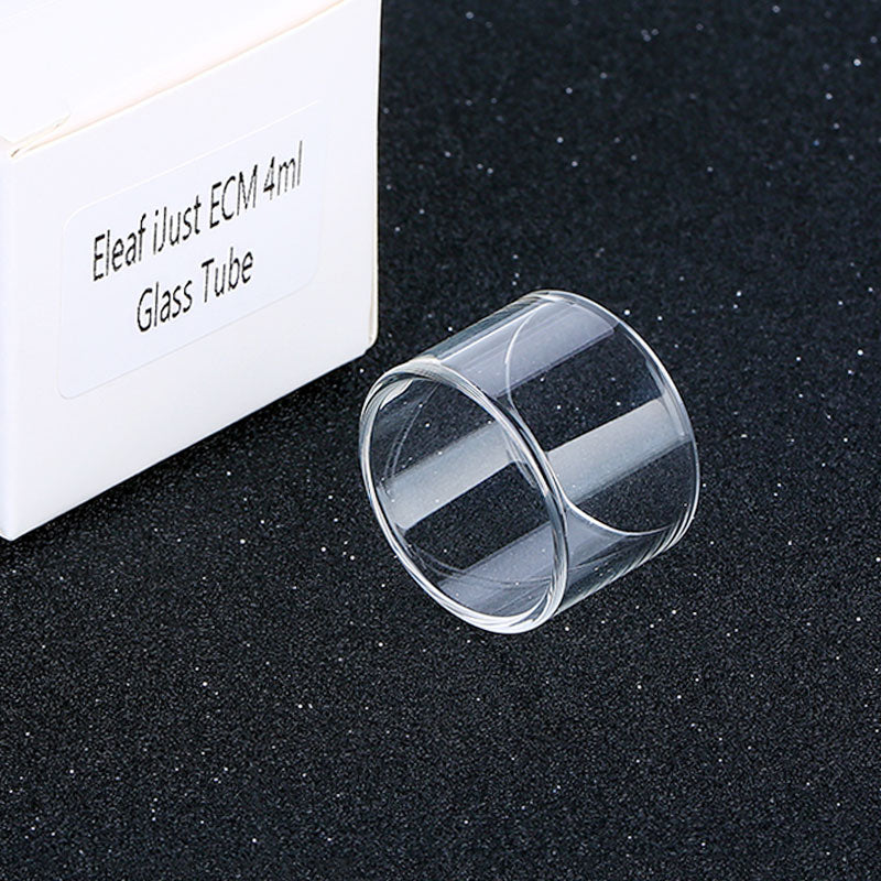 Eleaf iJust ECM Replacement Glass Tube - Compatible with iJust ECM Vape Tanks - Durable & Clear Replacement Tube for Smooth Vaping Experience - Perfect for Home, Travel, and Outdoor Use