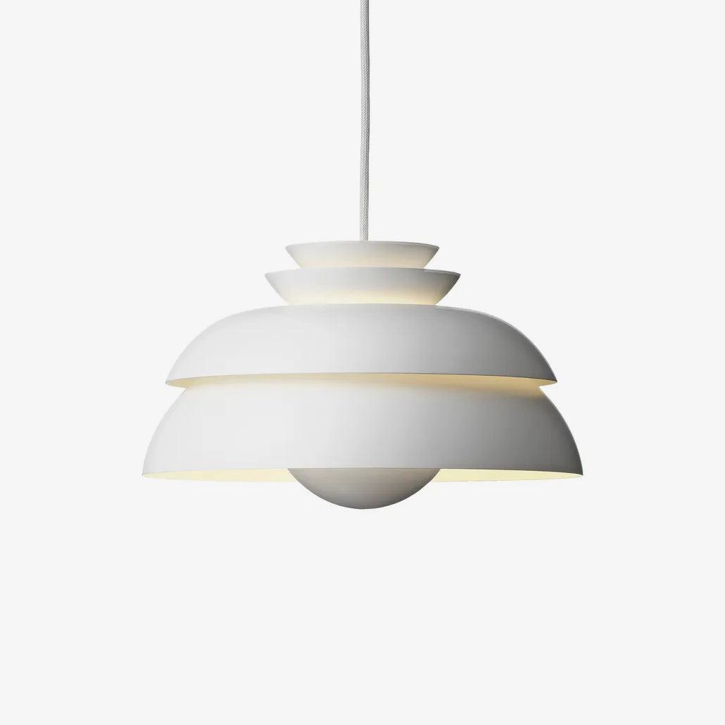 Modern LED Pendant Light for Kitchen Island, Dining Room & Bedroom - Adjustable Hanging Chandelier with Dimmable Warm White Light - Perfect for Home Decor, Restaurants and Cafe Lighting