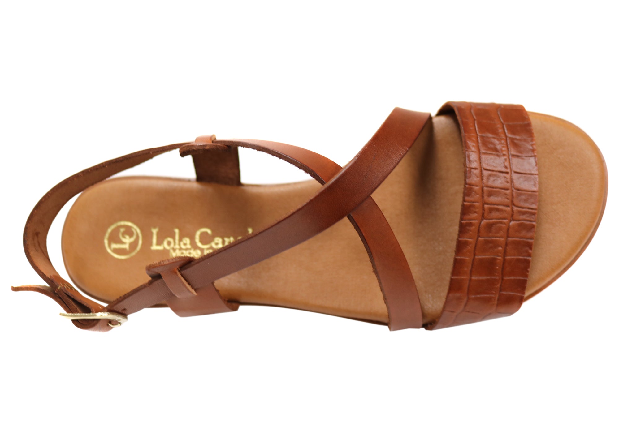Lola Canales Mistee Women's Comfortable Leather Sandals - Handmade in Spain - Perfect for Summer, Beach & Casual Outings