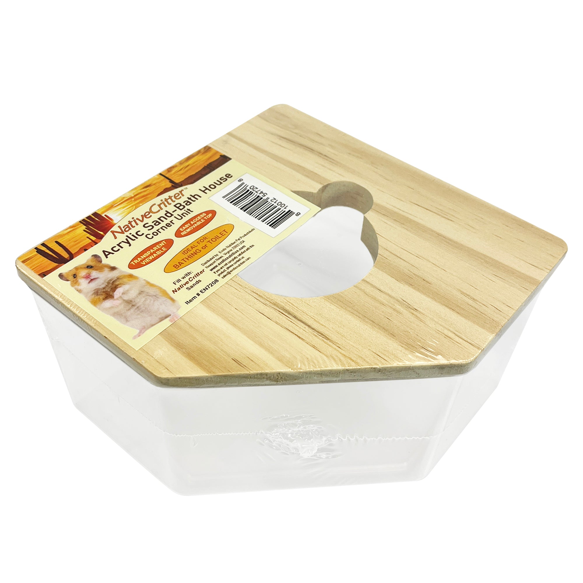 Premium Acrylic Sand Bath for Reptiles & Small Pets - Ideal for Bearded Dragons, Geckos & Terrariums - Natural Digging & Basking Spot for Desert Habitats