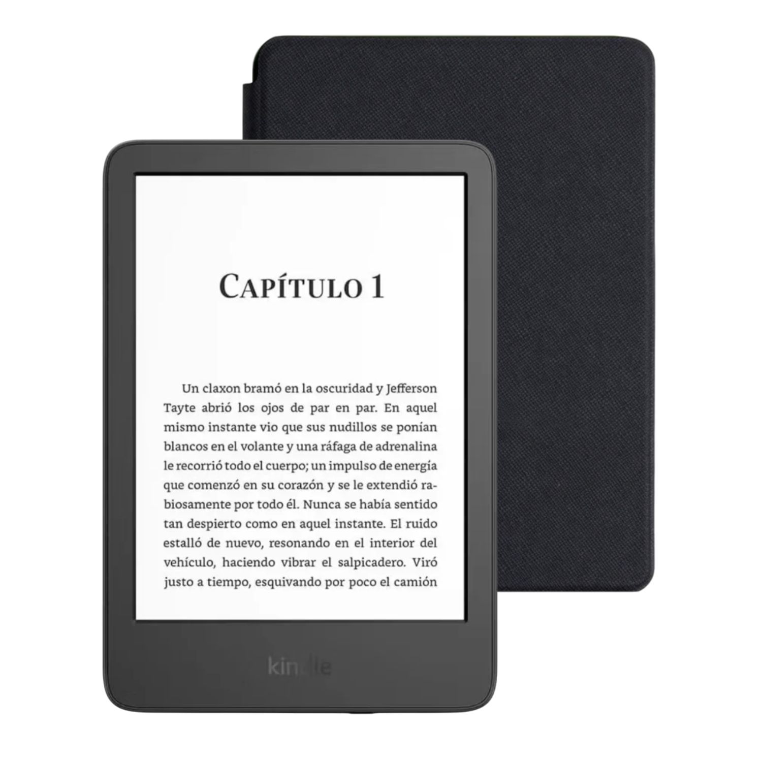 Amazon Kindle Paperwhite 7 (2024) 16GB - Black with Premium Black Cover - Perfect for Reading at Home, Travel & Outdoor Adventures
