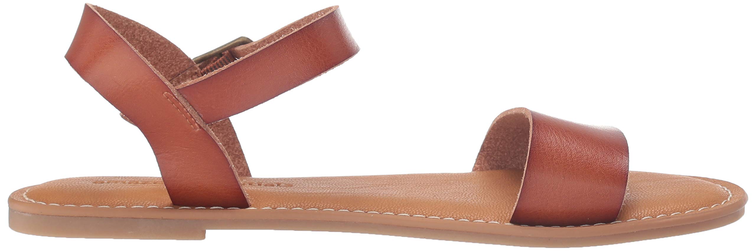 Amazon Essentials Women's Two Strap Buckle Sandals - Comfortable Casual Summer Shoes for Beach, Walking & Outdoor Activities