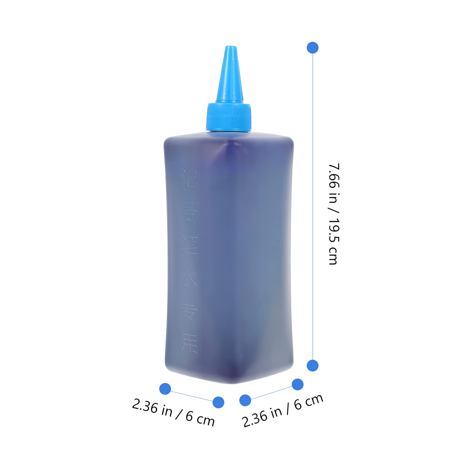 TOYANDONA Blue Whiteboard Marker Refill Ink - 500ML Bottle for Blackboard & Office Supplies - Ideal for Teachers, Students & Office Use