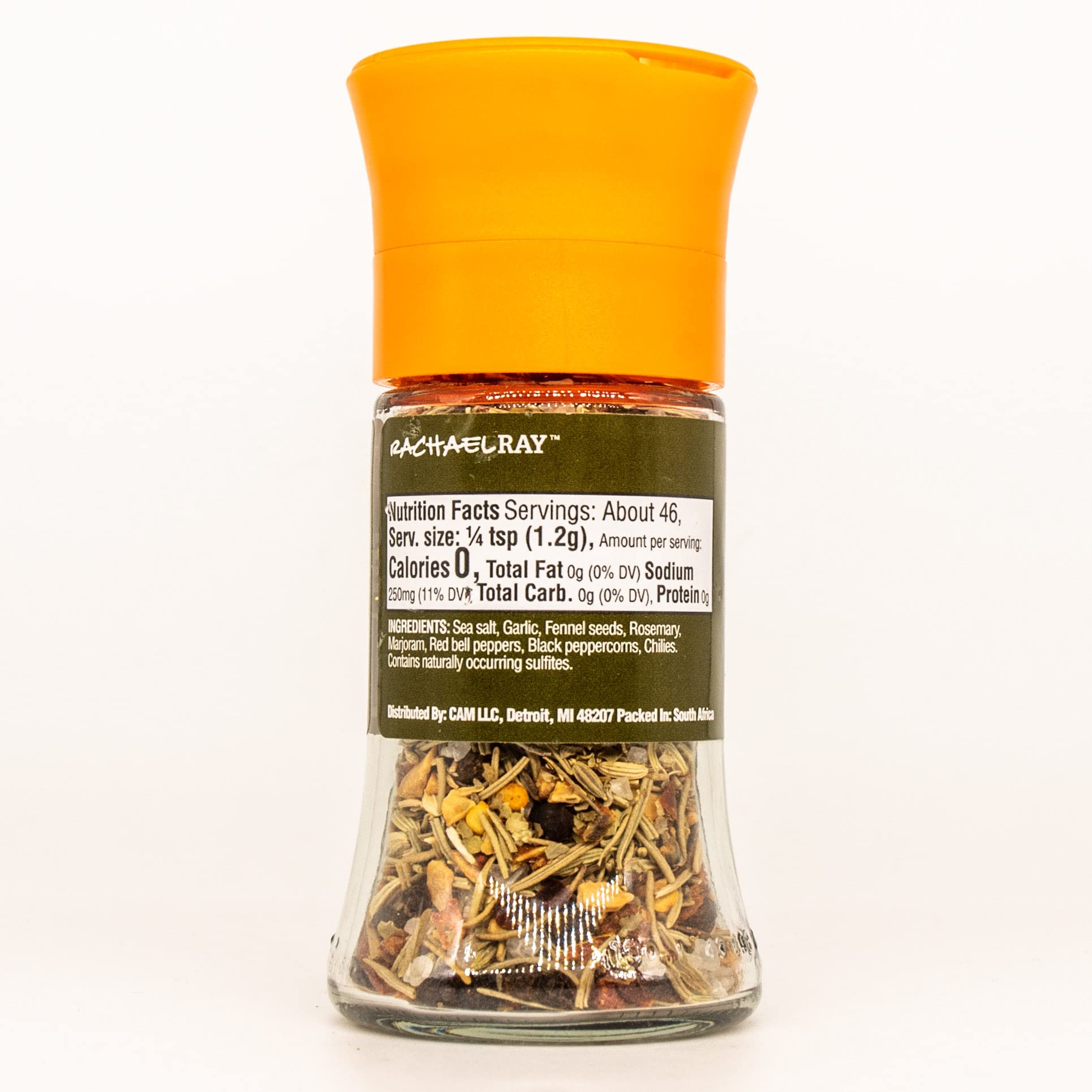 Rachael Ray Buon Appetito Italian Seasoning Grinder 1.94oz | Premium Blend of Herbs & Spices | Perfect for Pasta, Pizza, Salads & Italian Cooking