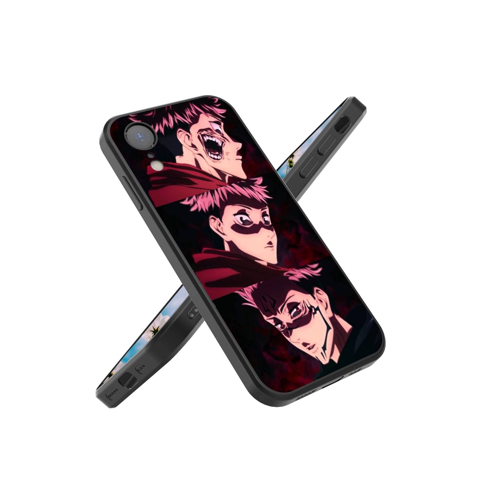 Anime Manga iPhone XR Case - Cute Japanese Cartoon Design Protective Cover for iPhone XR | Perfect Gift for Men, Women & Teens - School, Work, Travel Protection