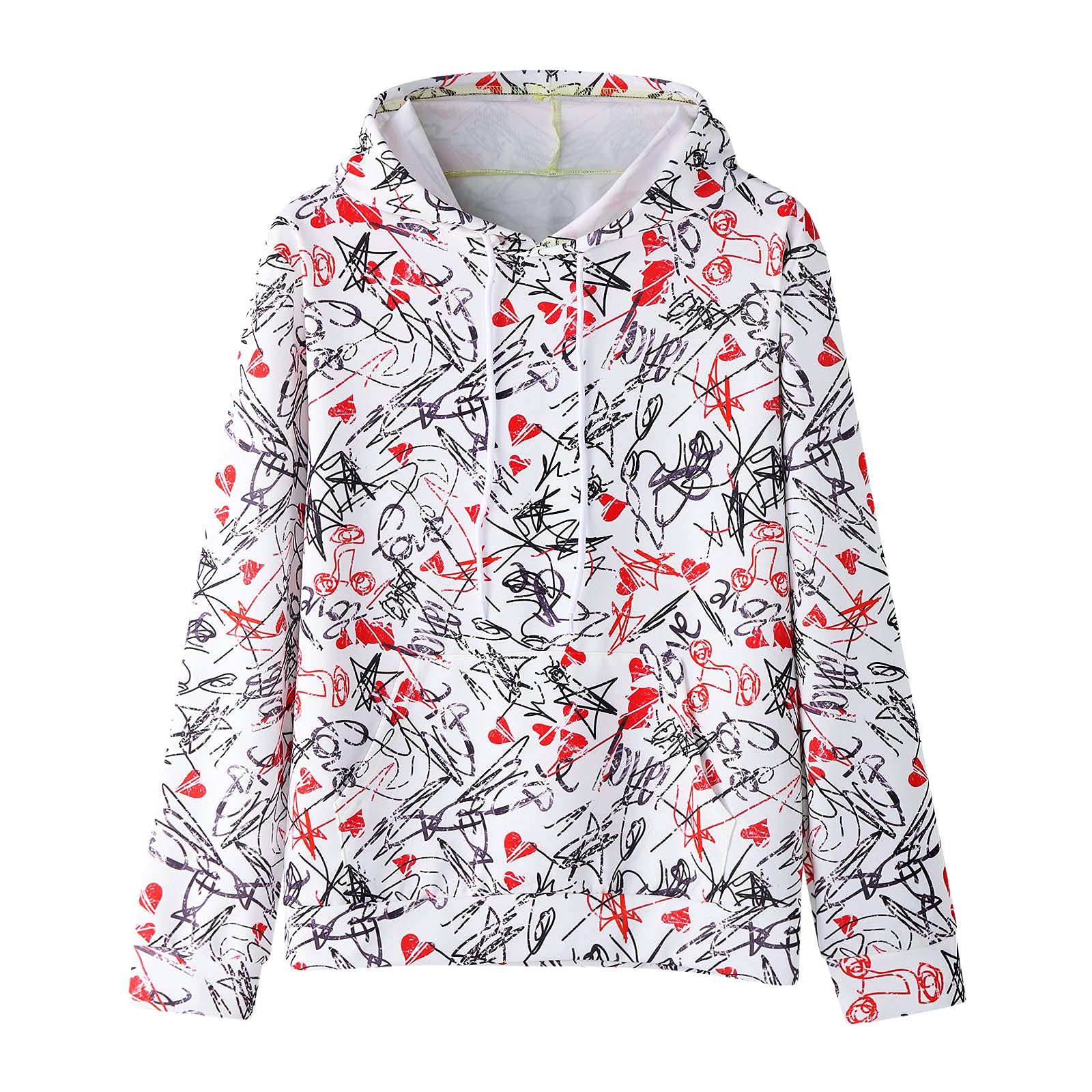 Men's Slim Fit Printed Zip Up Hoodie - Long Sleeve Casual Pullover Sweatshirt with Hood for Autumn | Blue Hooded Top for Streetwear & Outdoor Activities