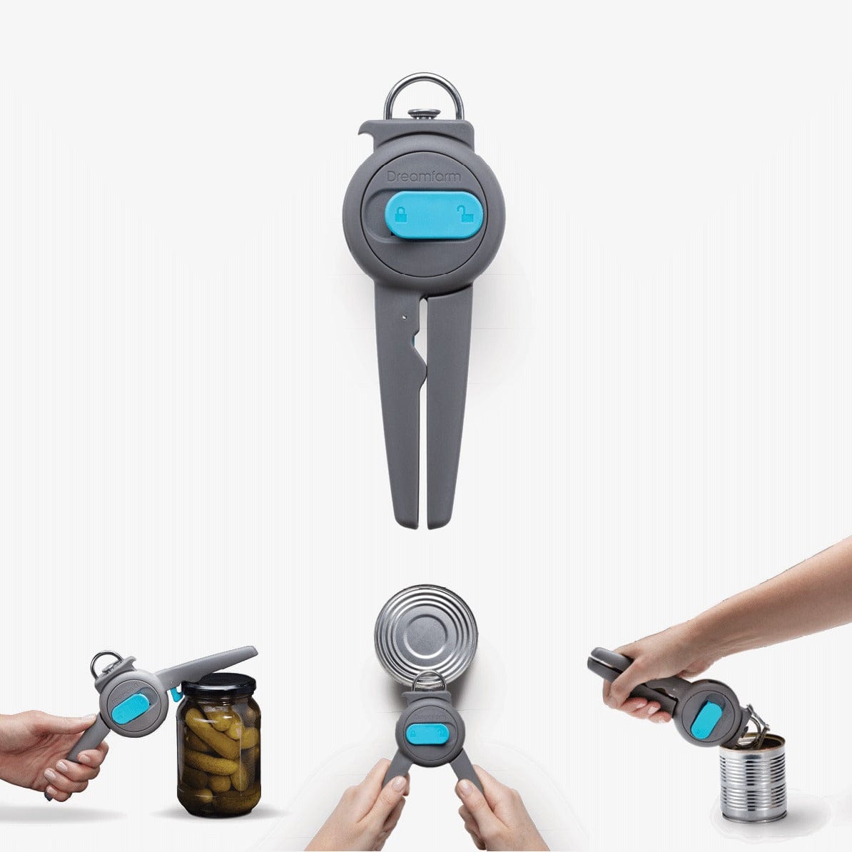 Dreamfarm Dopener - Innovative Kitchen Tool for Opening Bottles Easily | Perfect for Home, Bar, and Restaurant Use