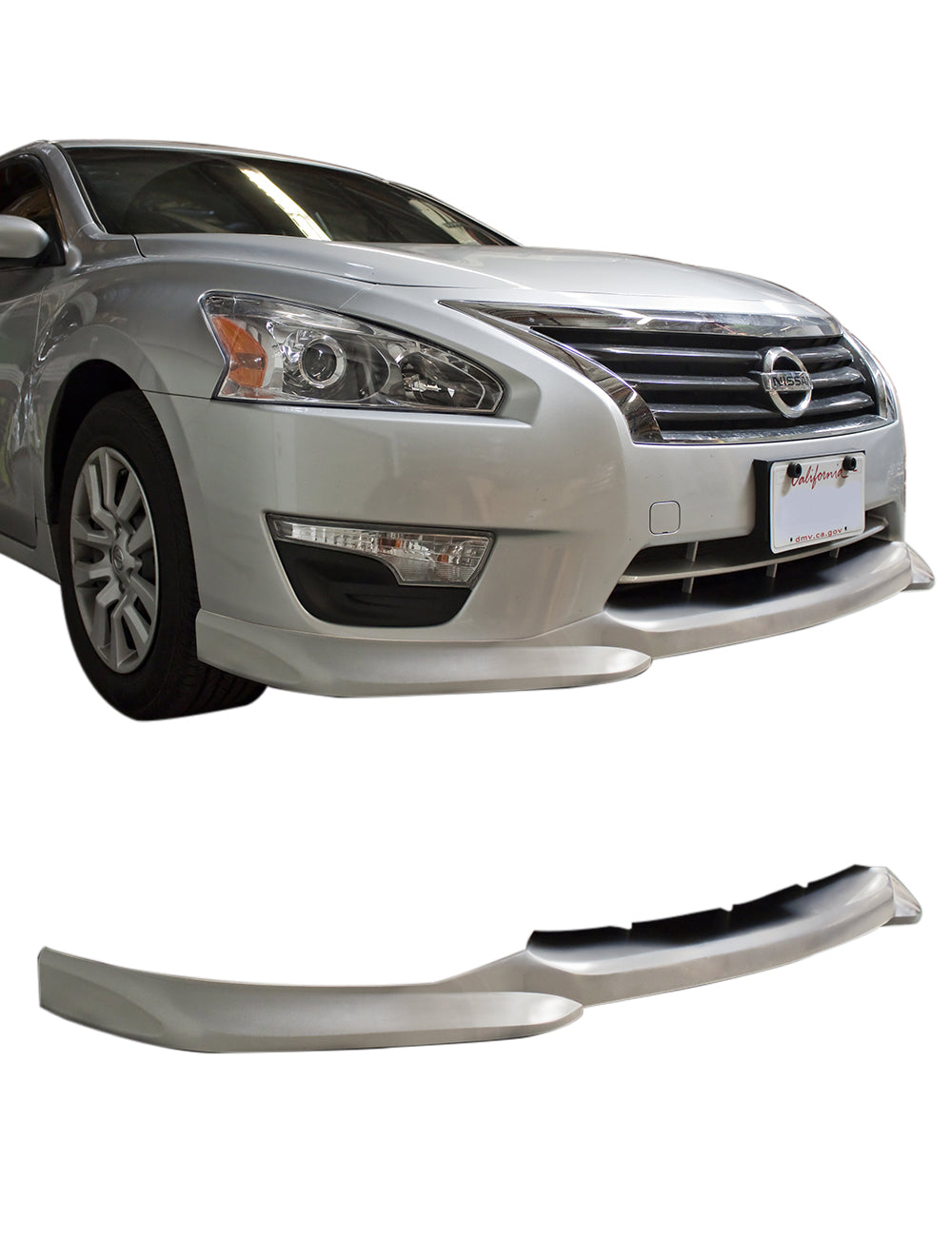 2013-2015 Nissan Altima Front Bumper Lip Spoiler - KB13142 - Enhance Your Car's Sporty Look for Street Racing & Car Shows