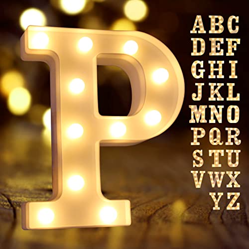 Letter Lights-P