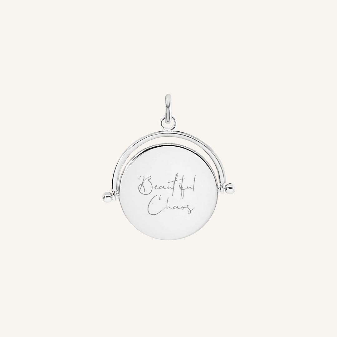 Jessica Urlichs Etch Pendant Necklace - Elegant Personalized Jewelry Gift for Women | Perfect for Anniversaries, Birthdays & Special Occasions