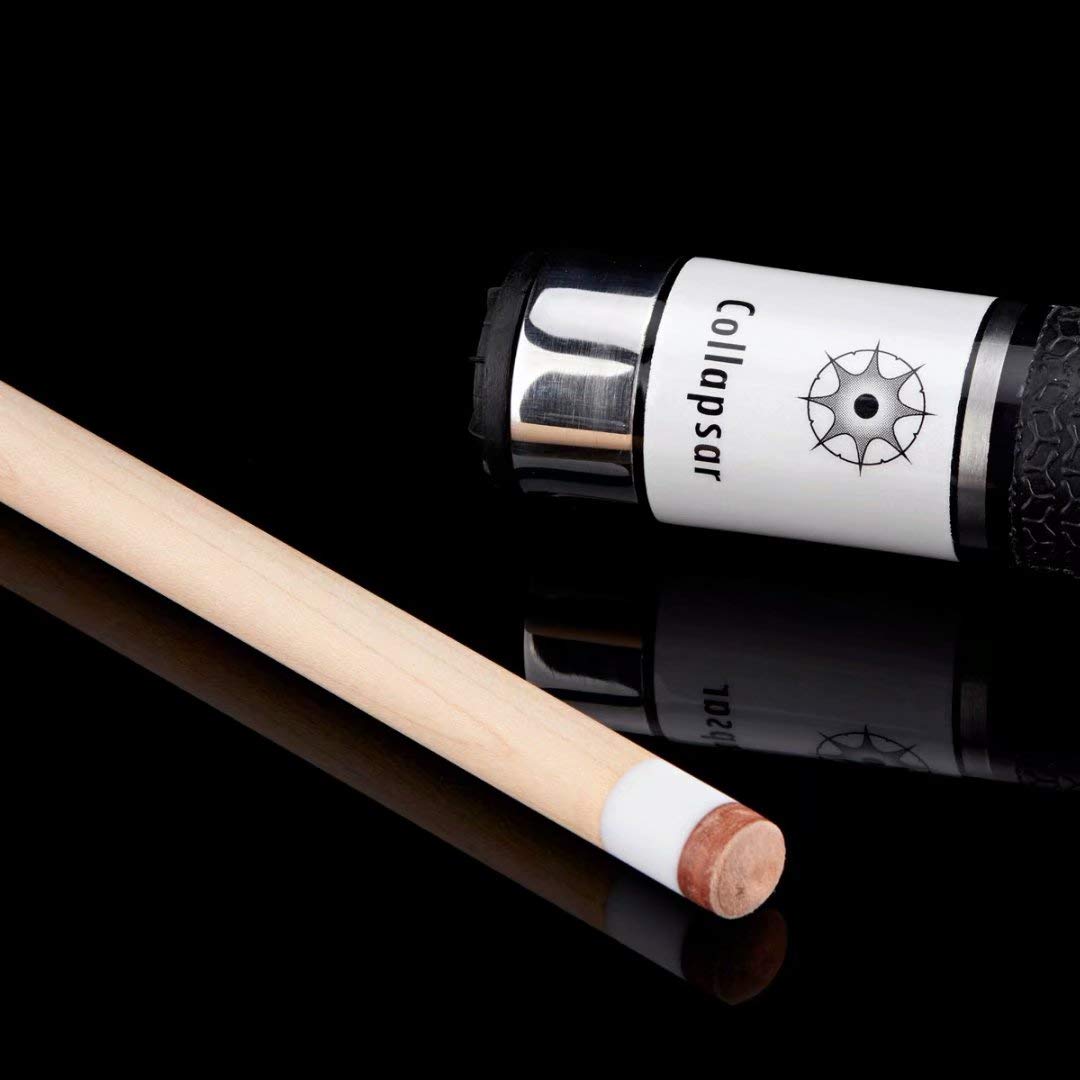 R Series 58-Inch 2-Piece Maple Billiard Pool Cue Stick with PU Grip for Professional and Home Game Rooms