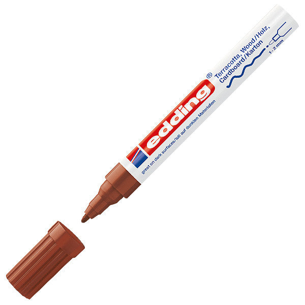 edding 4040 Fine Tip Matte Paint Marker - Permanent Waterproof Ink for DIY, Crafts, Signs & Metal Surfaces - Ideal for Artists, Designers & Industrial Use