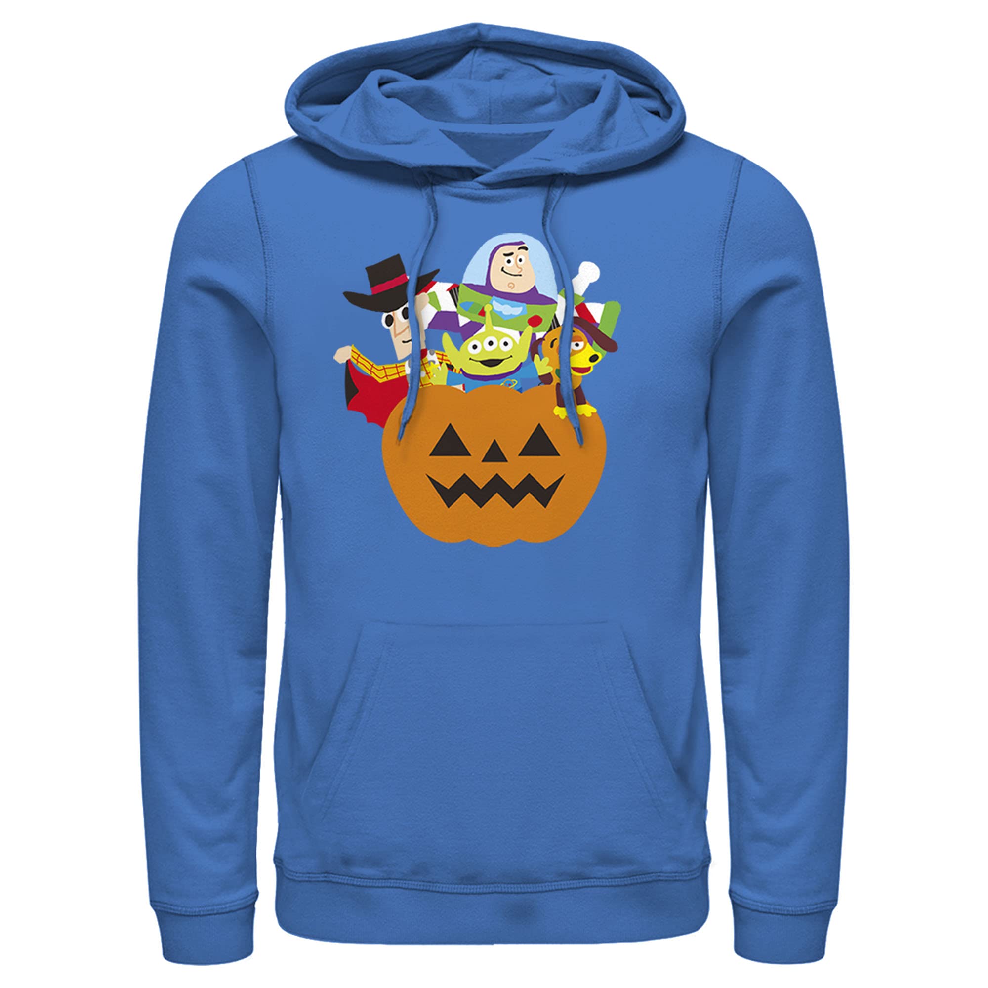 Men's Toy Story Halloween Hoodie - Pullover Sweatshirt with Toy Treats Print | Costume & Cosplay Outfit for Disney Fans