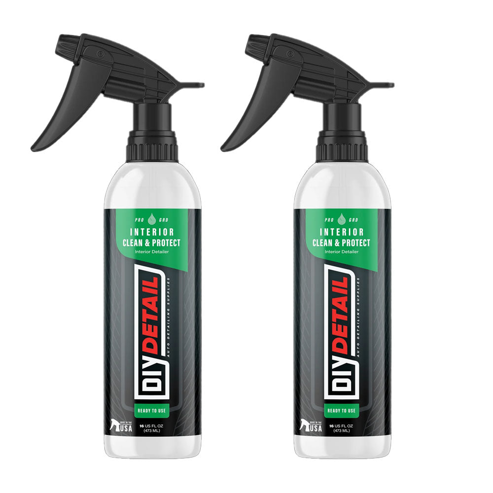 DIY Car Interior Cleaner & Protector Kit - Safe for Leather, Vinyl & Plastic - Perfect for Detailing, Car Washing & Auto Care