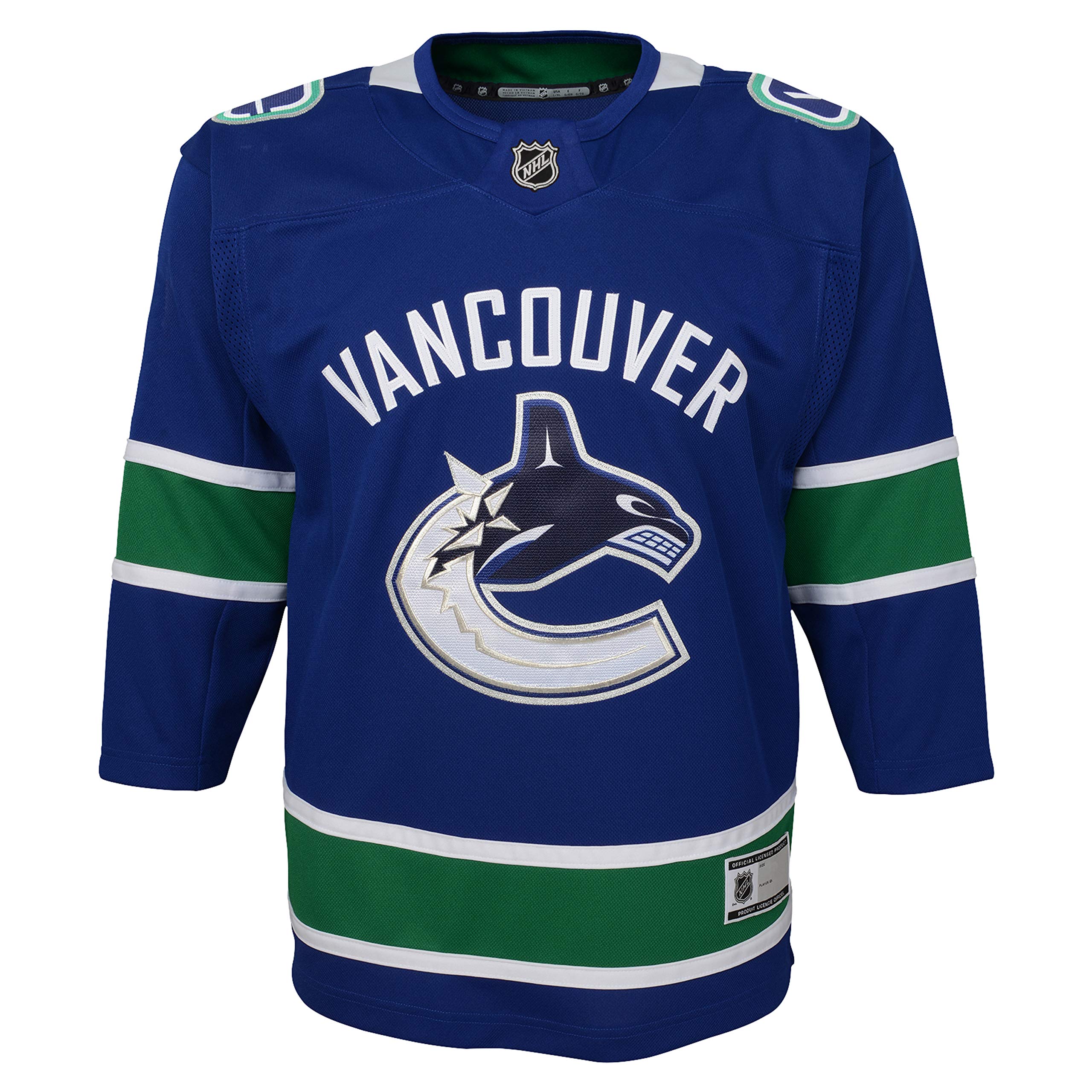 Vancouver Canucks NHL Premier Home Team Jersey for Infants - Official Baby Hockey Jersey for Games, Parties & Fan Photos