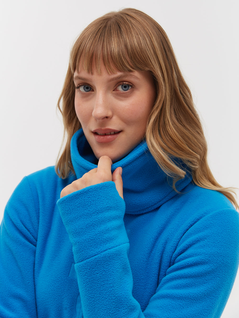 Finish Microfleece Funnel Neck Zip Up Jacket - Warm Winter Pullover for Men & Women - Perfect for Hiking, Camping & Outdoor Activities