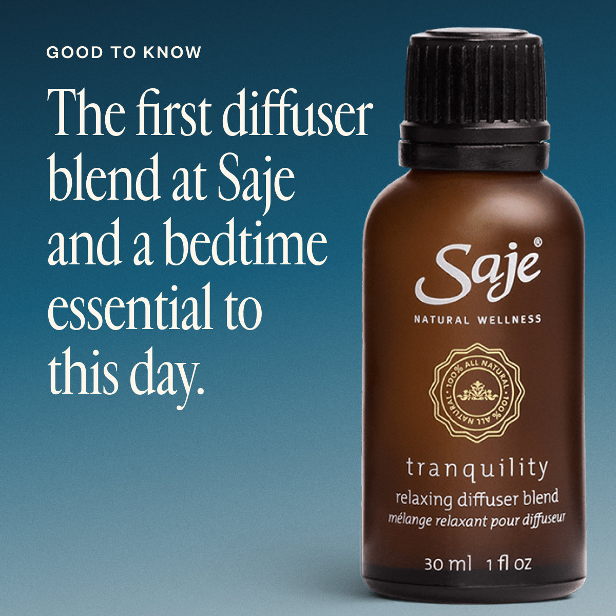 Tranquility Relaxing Essential Oil Blend - 30ml Aromatherapy Diffuser Oil for Stress Relief & Sleep Aid - Perfect for Home, Office & Spa Use