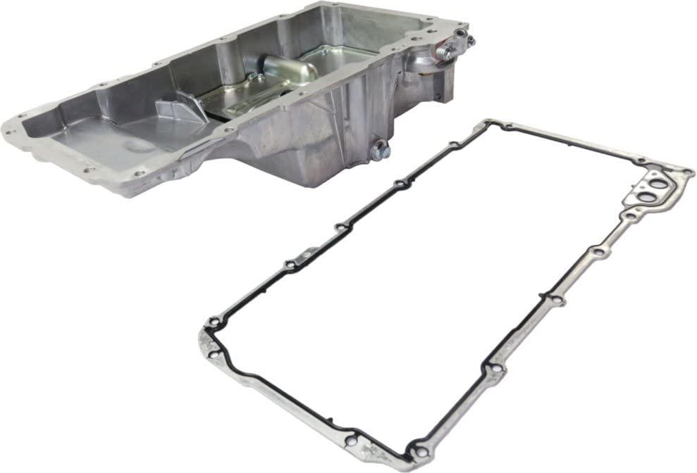Engine Oil Pan Replacement for 1998-2002 Chevrolet Camaro & 2016-2017 LCF 4500 - Compatible with Part Numbers RC31130004, 12628771, 12558762, 12598151 - Durable Aluminum Oil Pan for Engine Protection & Performance