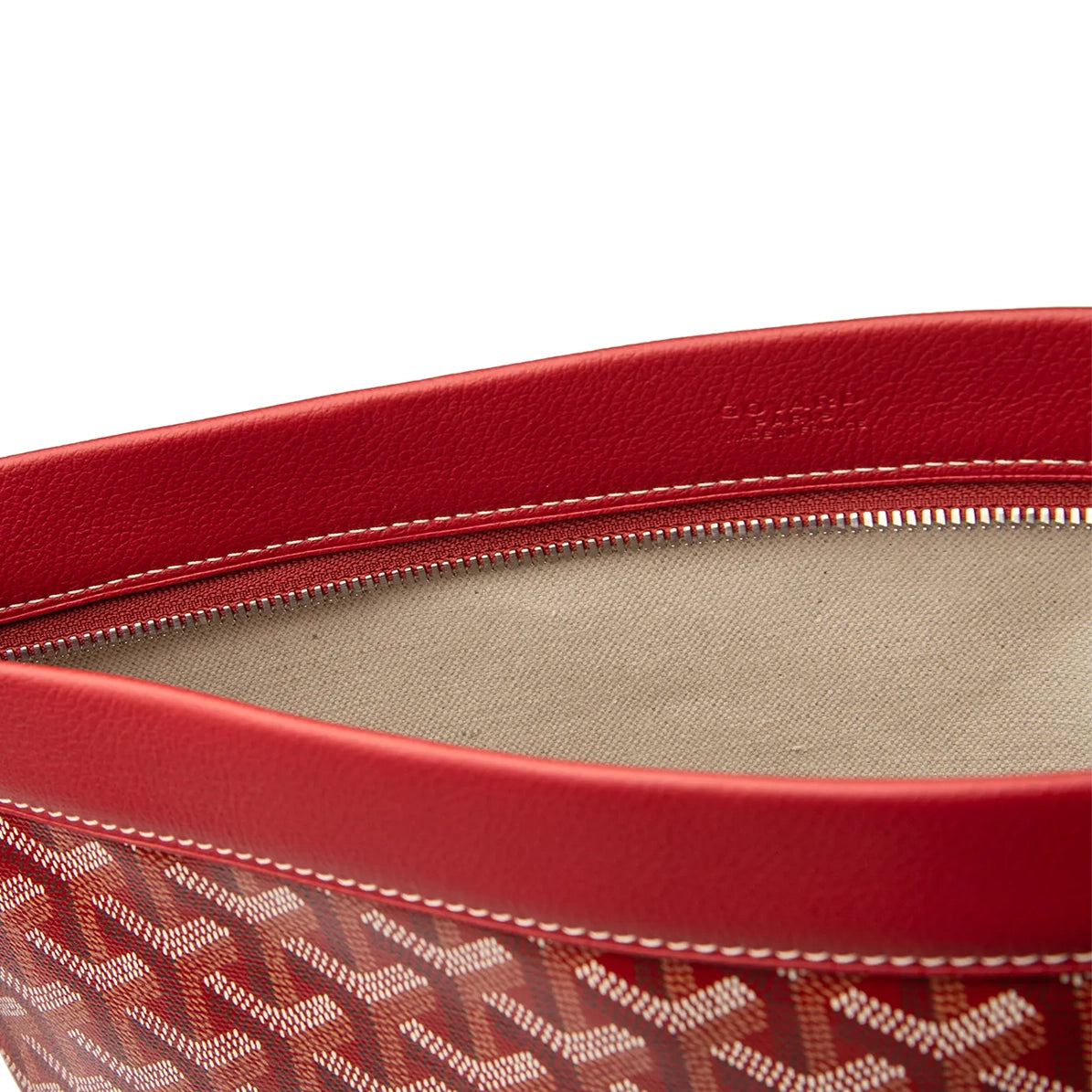 Goyard Conti Red Leather Pouch - Luxury Crossbody Bag for Women - Perfect for Travel, Parties & Everyday Use