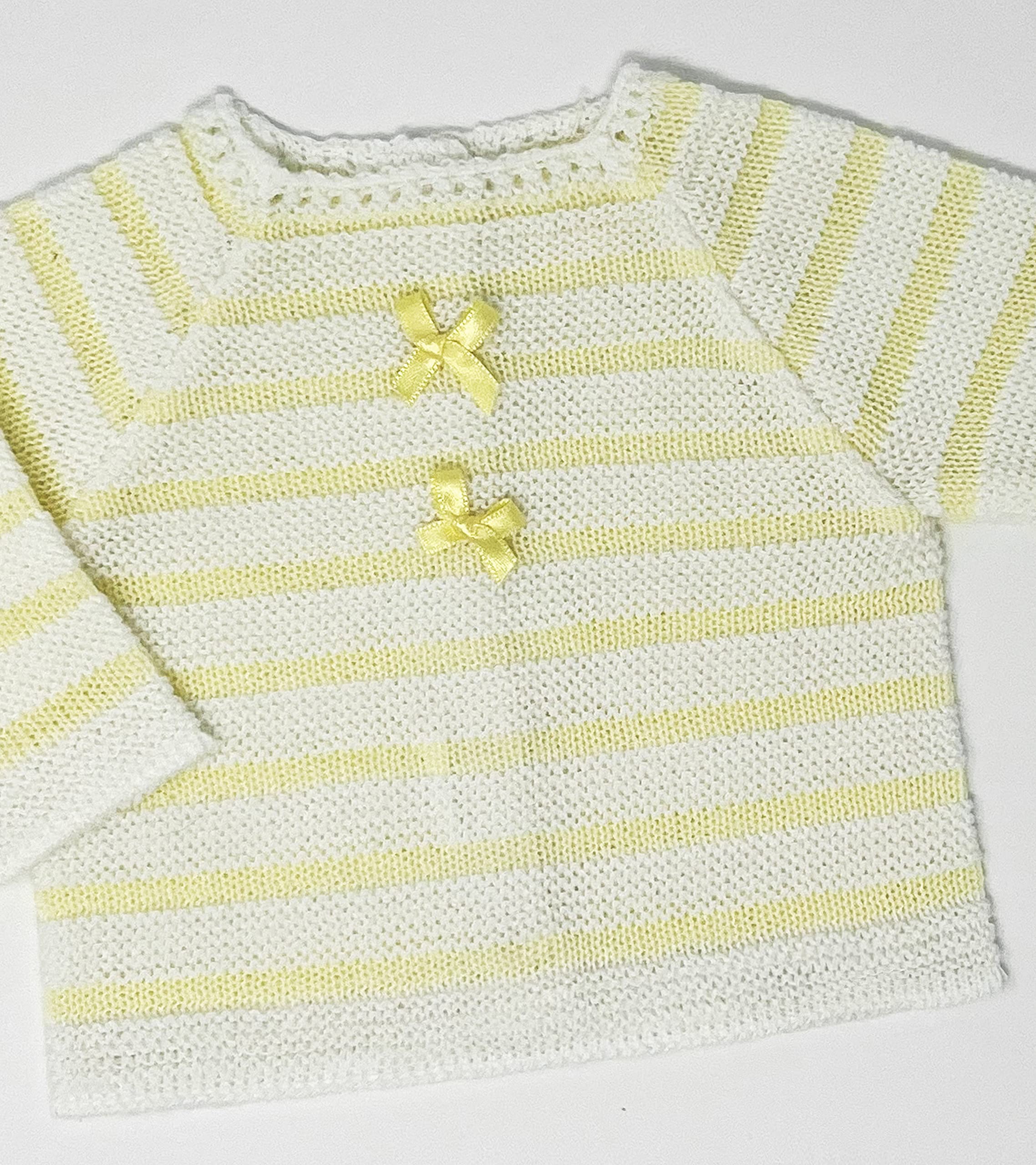Newborn Baby Knitted Clothes Set - Soft Cotton Coming Home Outfit for Boys & Girls | Perfect for Hospital Photos, Christening & First Birthday Gifts