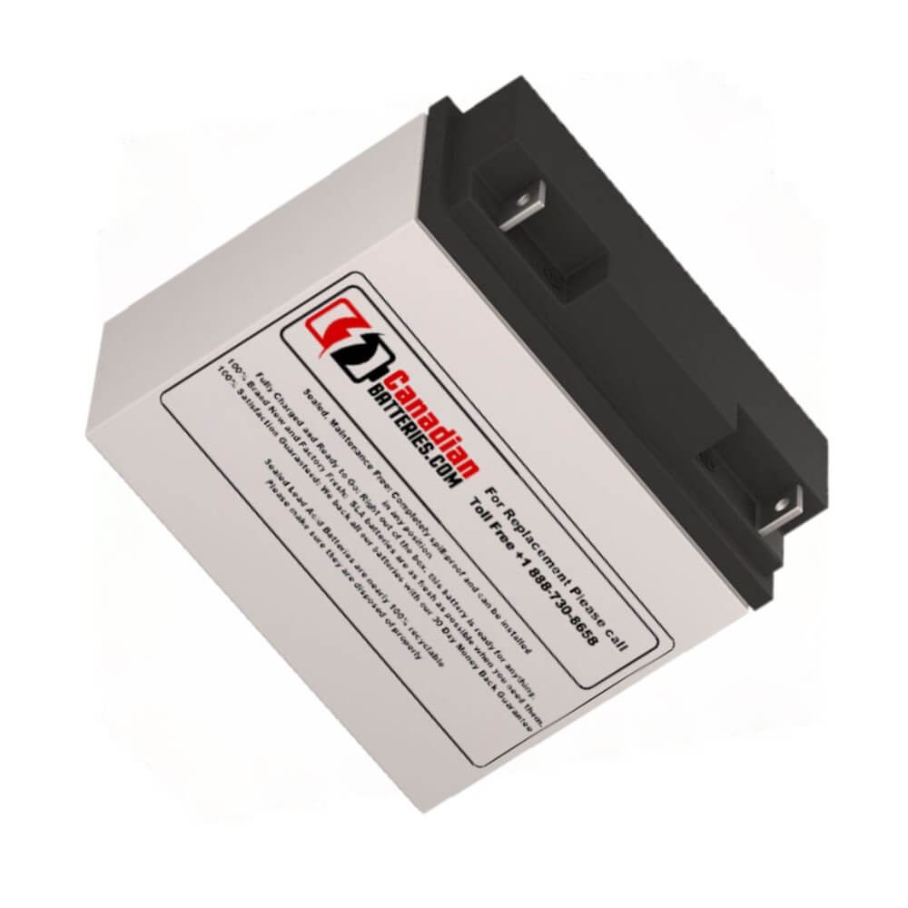 12V 20Ah Sealed Lead Acid Battery - Rechargeable Deep Cycle Battery for Solar Panels, UPS, Emergency Lights, and Power Wheels