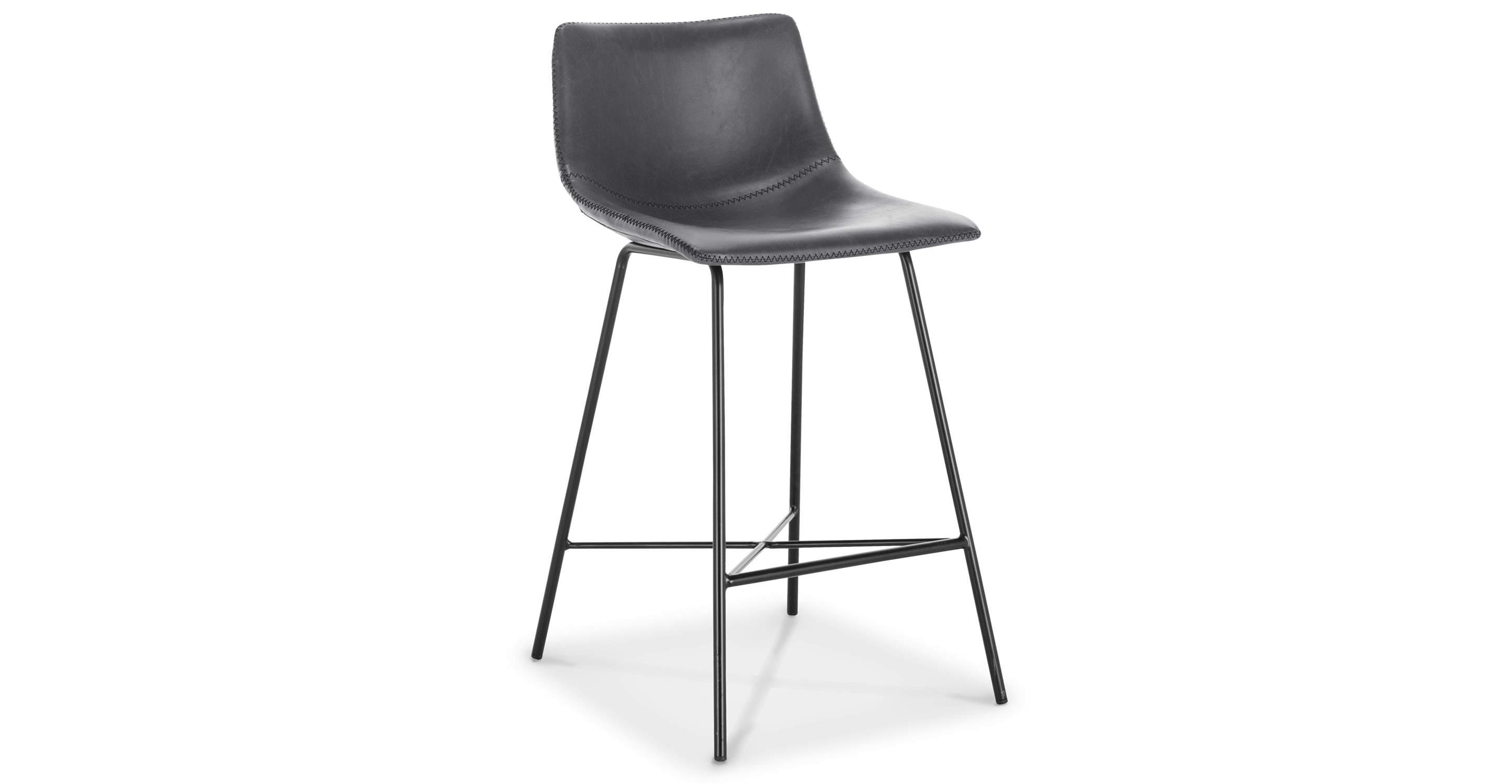 Paxton 24 Inch Counter Height Bar Stool - Adjustable Swivel Kitchen Island Stool for Dining, Breakfast Nook & Home Bar Use