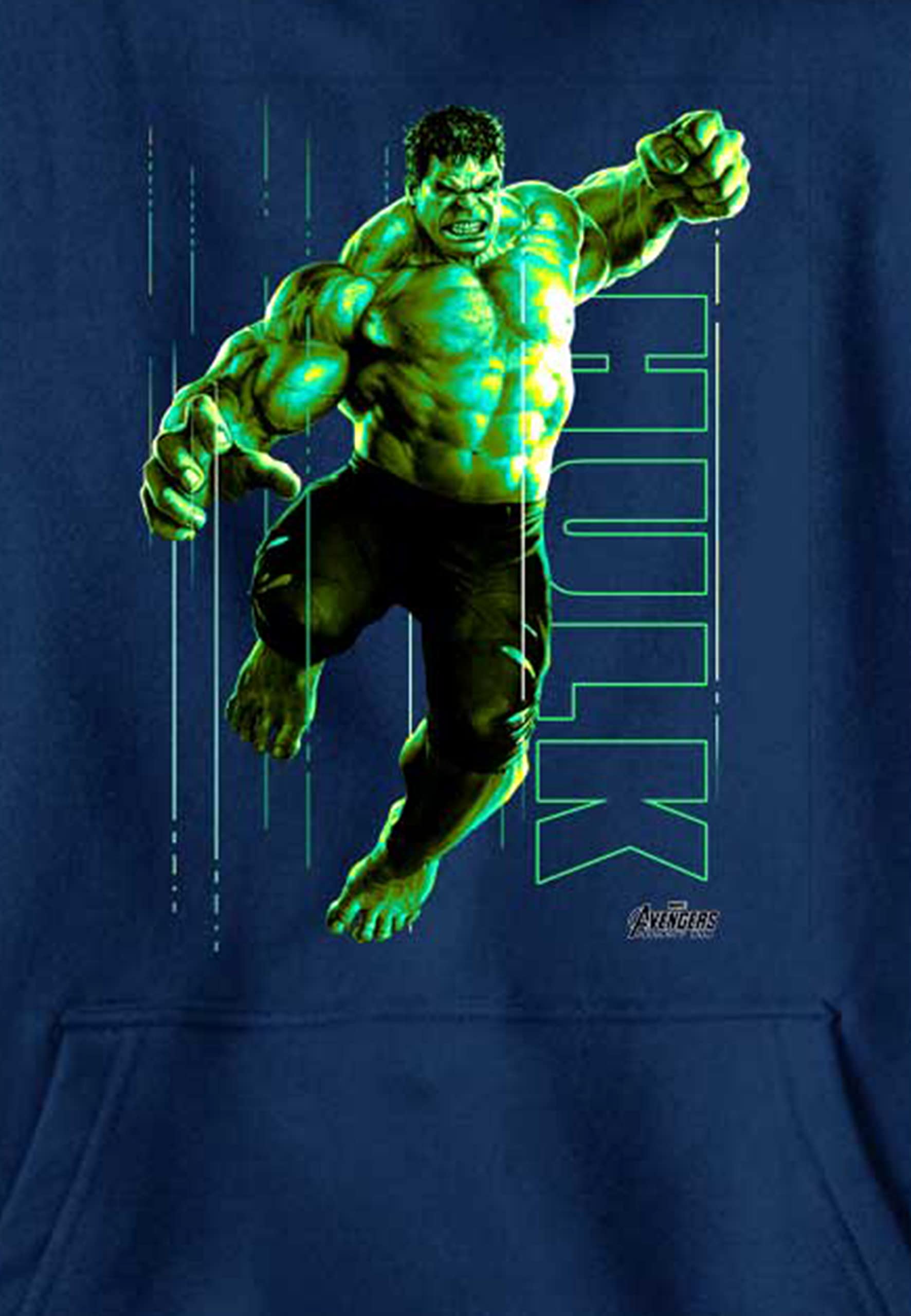Marvel Kids' Hulk Glow in The Dark Hoodie - Superhero Costume & Halloween Outfit for Boys and Girls - Perfect for Cosplay, Birthday Parties & Comic Conventions