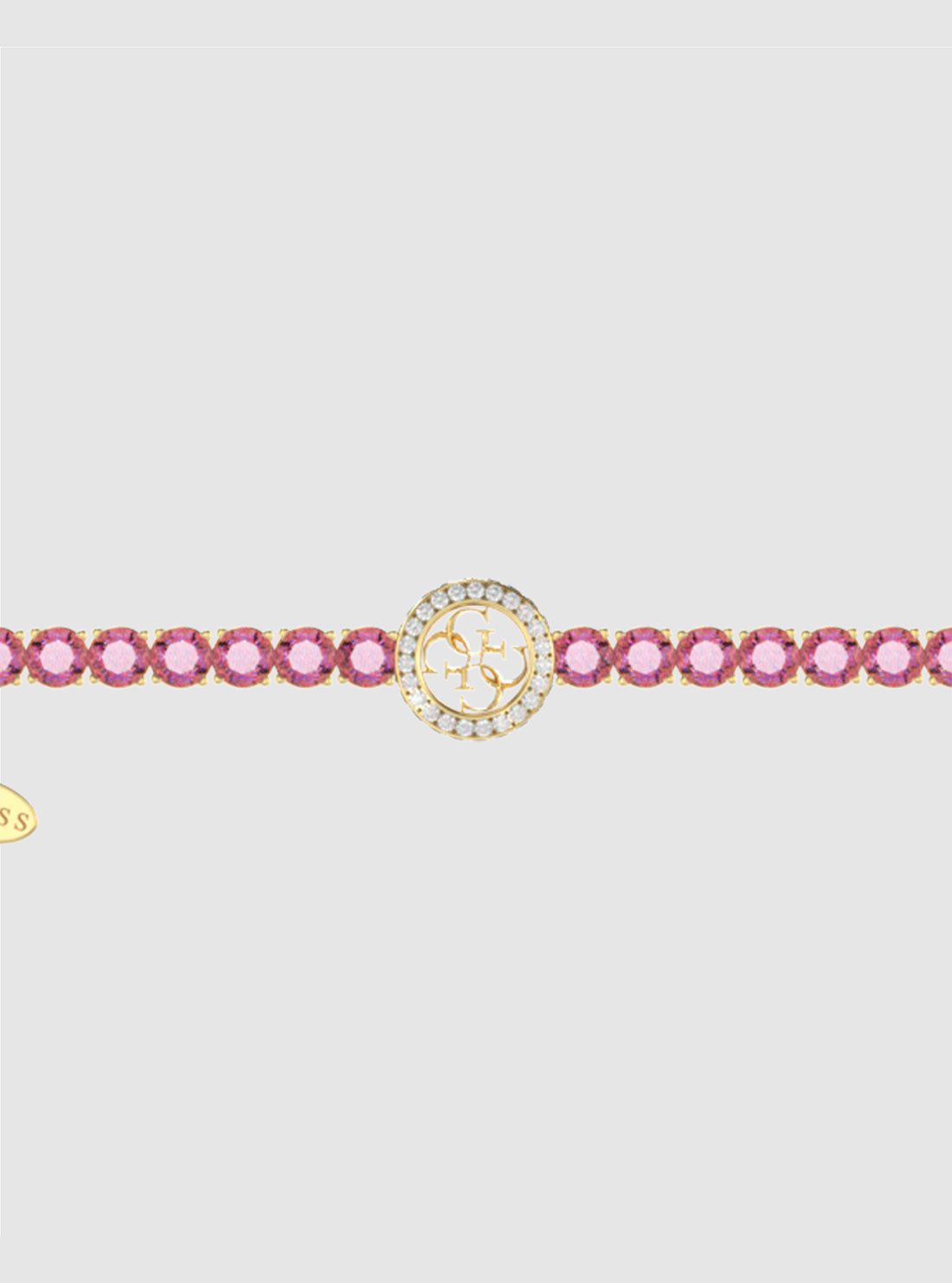 14K Gold Pink Tennis Bracelet for Women - Elegant Stackable Jewelry Gift for Birthday, Anniversary & Special Occasions