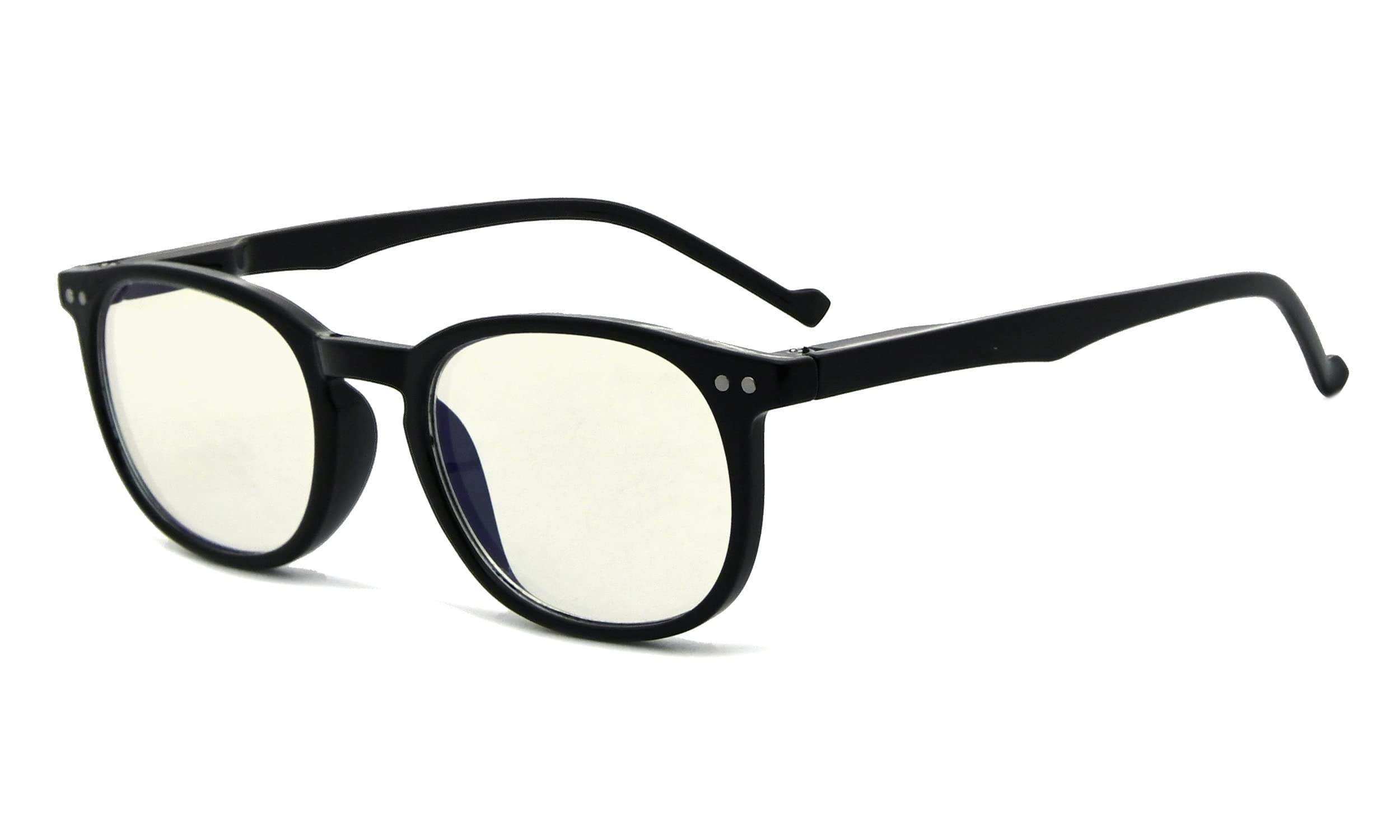 Blue Light Blocking Reading Glasses for Men & Women - Anti Eyestrain Vintage Style Readers for Computer, Office & Nighttime Reading