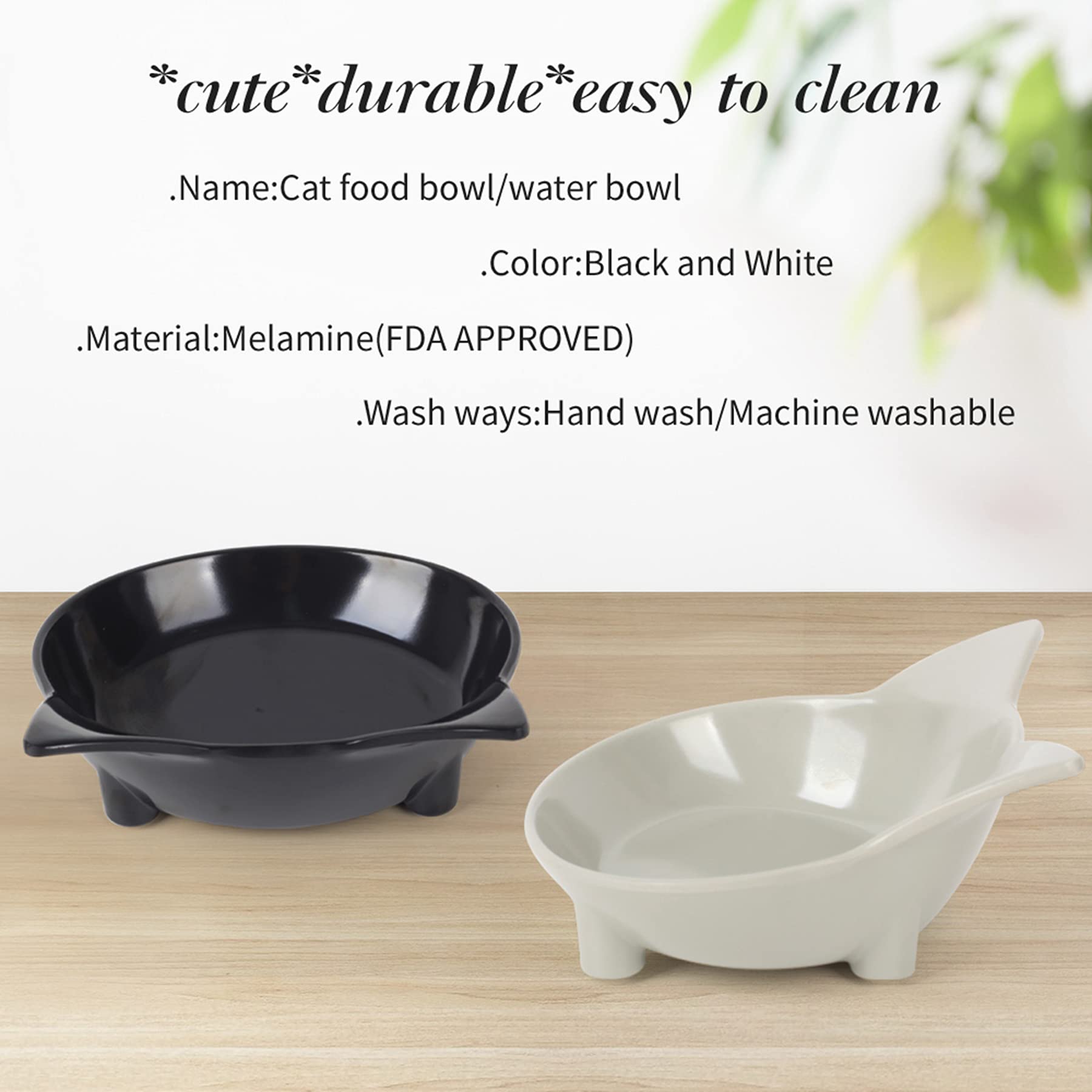 Premium Anti-Slip Cat Bowls Set of 3 - Multi-Purpose Pet Food & Water Dish for Kittens & Adult Cats (Grey/Black/White) - Perfect for Home, Travel & Vet Visits