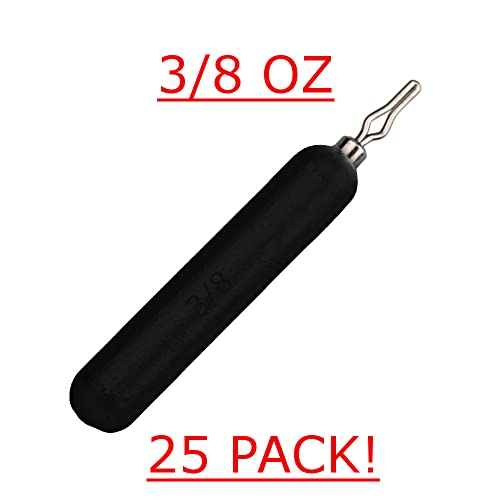 E: 25-PACK (3/8oz) Black