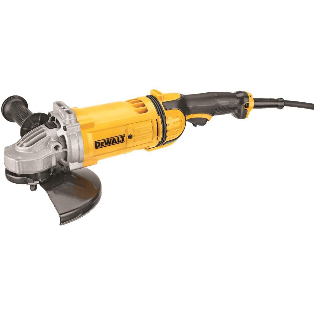 DEWALT 9-Inch 4.7-HP Angle Grinder with Dust Ejection System, 6500 RPM Corded Power Tool (DWE4559N) - Perfect for Metal Cutting, Grinding & Concrete Work