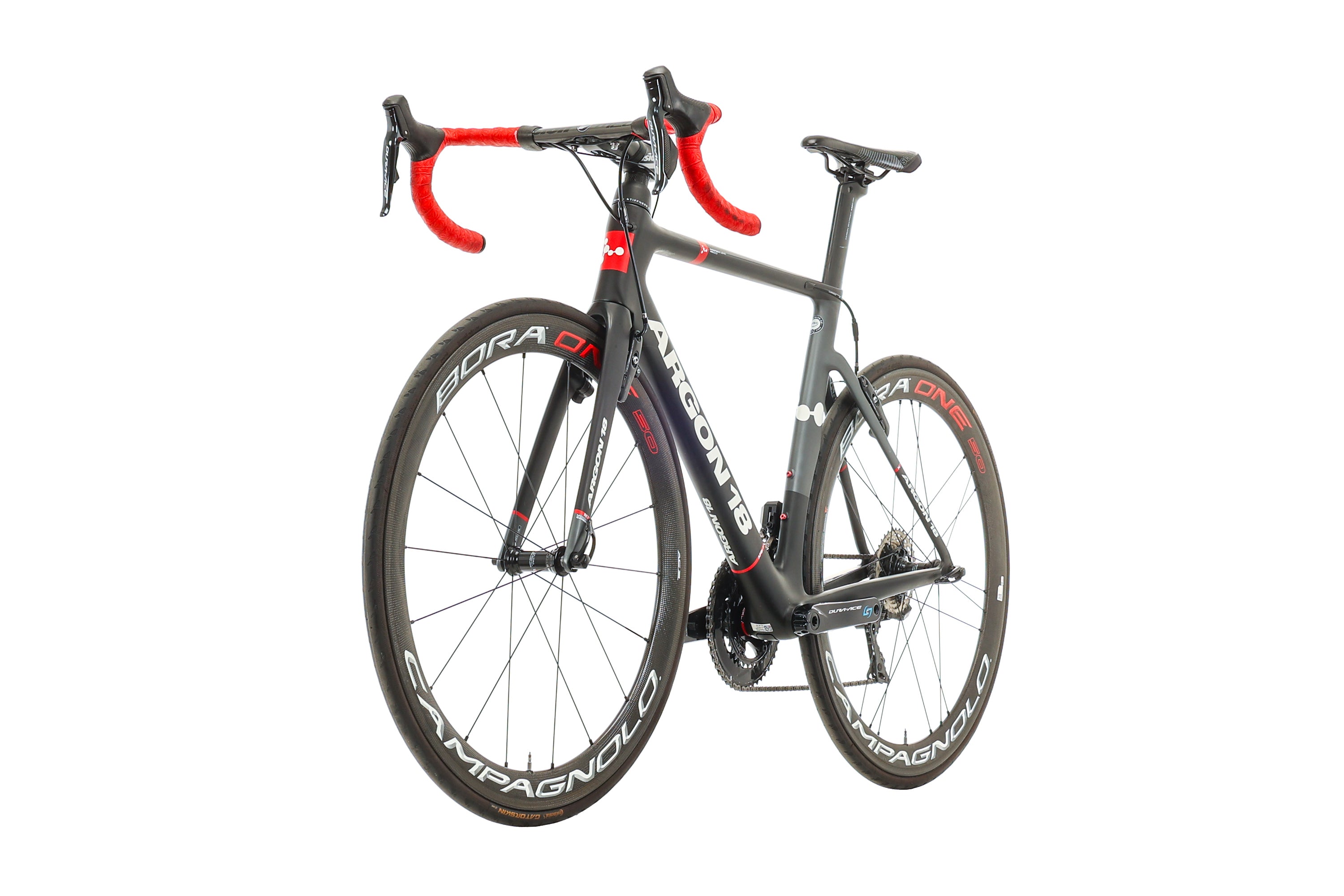 Argon 18 Nitrogen Pro Carbon Road Bike - Lightweight & Aerodynamic Racing Bicycle for Men & Women (Medium Frame, 2018 Model) - Perfect for Competitive Cycling, Triathlons & Long-Distance Road Races