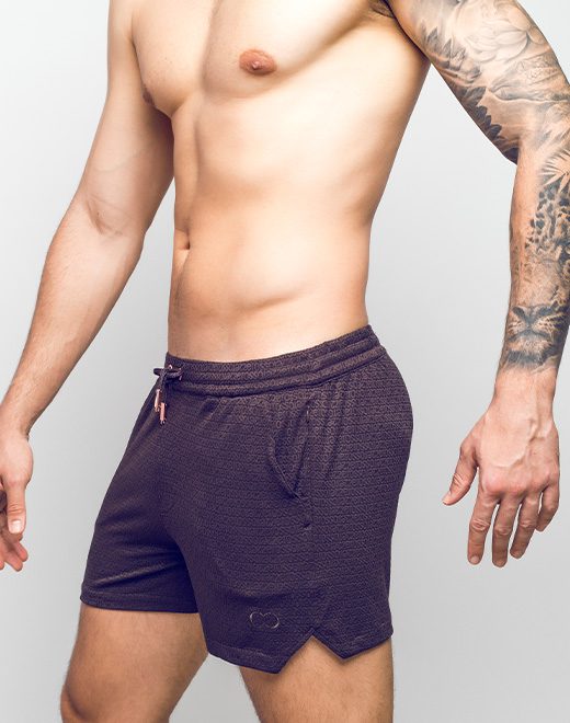 2Eros Signet S90 Textured Swim Shorts for Men - Quick-Dry Beach Board Shorts with Comfortable Elastic Waistband - Perfect for Swimming, Surfing, and Summer Vacation
