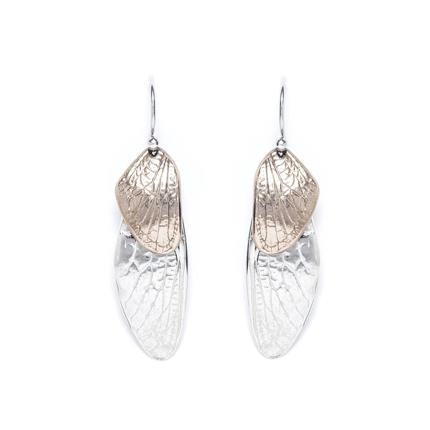 Stylish Cicada Earrings for Women - Double Hoop Design | Perfect for Summer Outfits, Boho Fashion & Nature-Inspired Jewelry