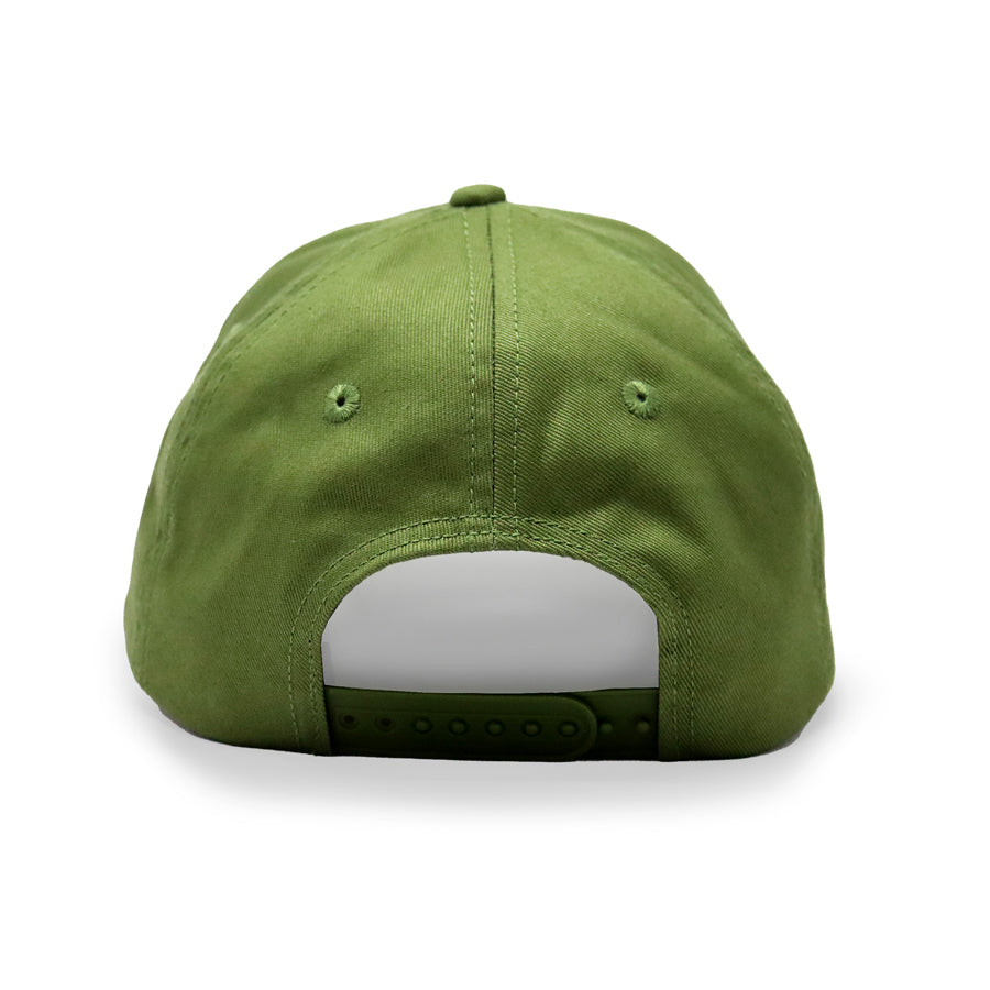 Future Looks Bright Army Green Snapback Hat - Trendy Adjustable Baseball Cap for Men & Women - Perfect for Outdoor Sports, Casual Wear, and Street Fashion