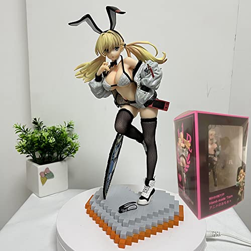 LOOACG 30CM Limited Edition Saitom Anime Figure - Mimi Usada & Yuu Usada Action Figurine Set, Collectible Model Doll with Illustration Box, Perfect for Anime Fans, Home Decor, and Gift Giving