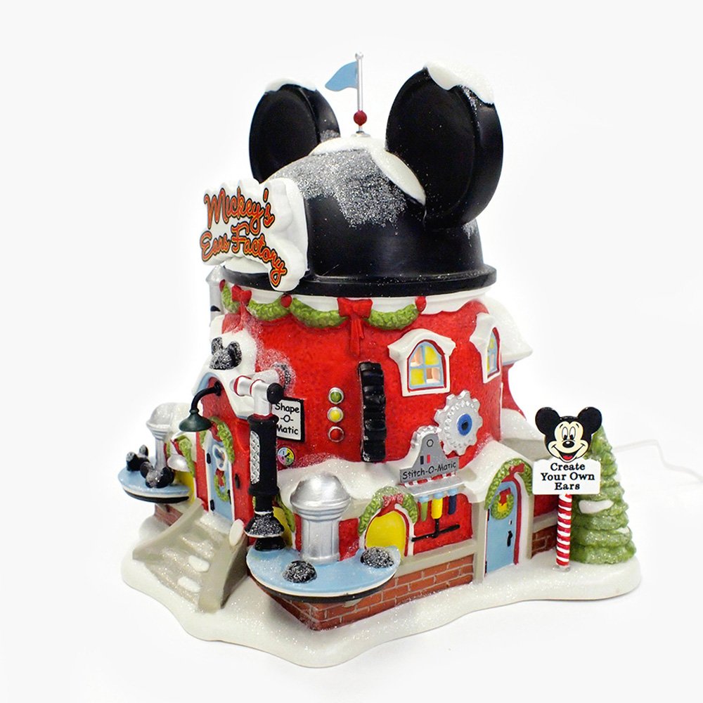 Department 56 North Pole Village Mickey's Ear Factory 6.69
