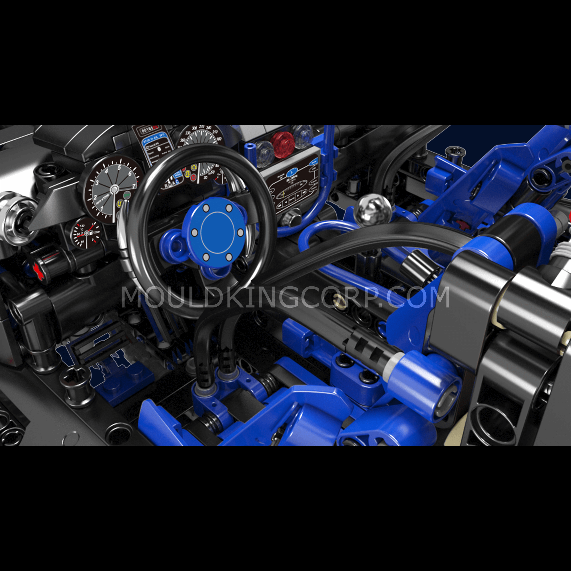 Mould King 13182 Huayra Hyper Car Model Building Kit | 4,802 Pieces | Collectible DIY Sports Car Model for Adults & Teens | Perfect for Display, Gifts & STEM Learning