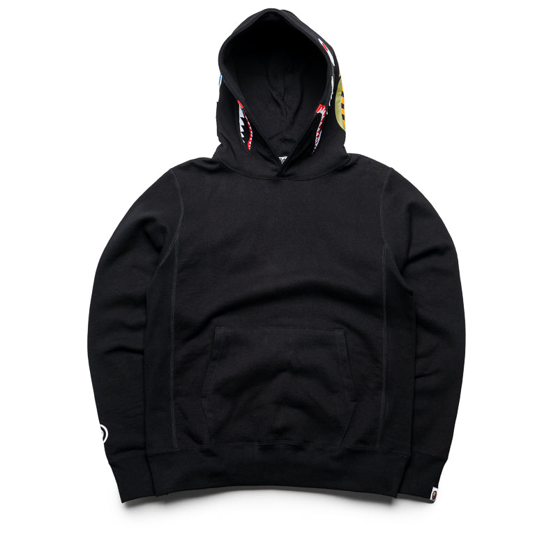 BAPE Shark Pullover Hoodie for Men - Black Zip Up Hooded Sweatshirt | Streetwear Fashion for Casual Wear & Urban Style