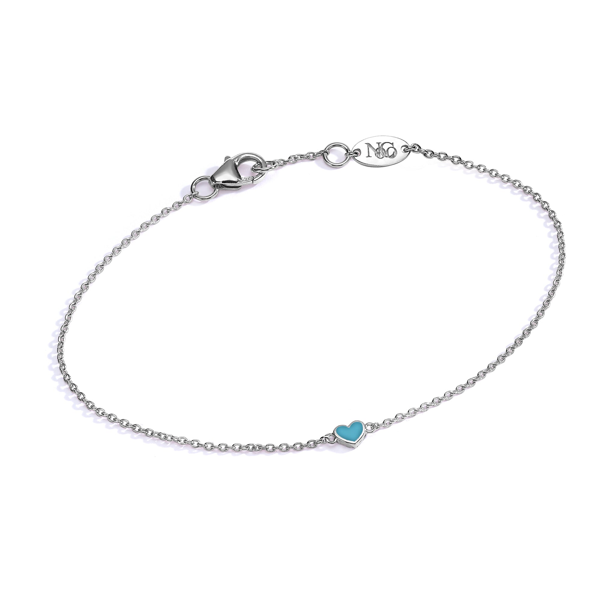 Double Sided Diamond Heart Bracelet for Women - Elegant & Sparkling Jewelry Gift for Valentine's Day, Anniversary or Special Occasions