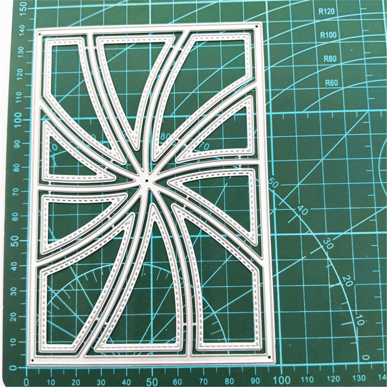 Cutting Dies 3D Metal Stencils for DIY Crafting - Carbon Steel Embossing Template, Windmill Design (14x9.9cm) - Perfect for Scrapbooking, Card Making, Album Arts, and Home Decor Projects - XMEI000580
