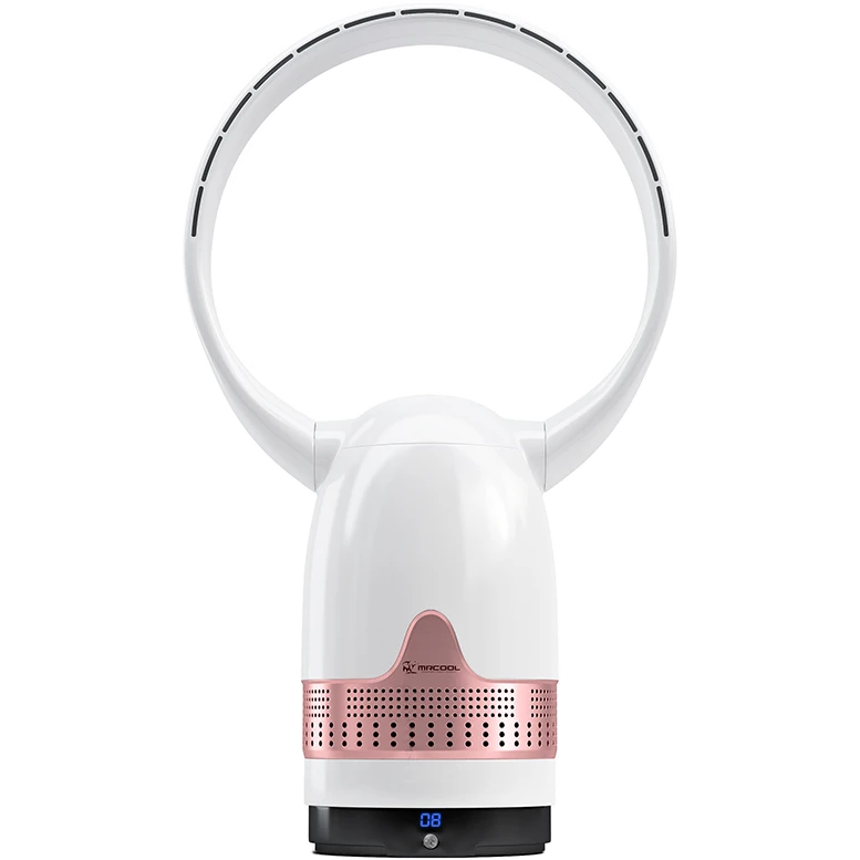 MRCOOL MRBREEZE Bladeless Circle Fan with Air Purifier - Quiet Cooling & Air Cleaning for Bedroom, Office, Living Room