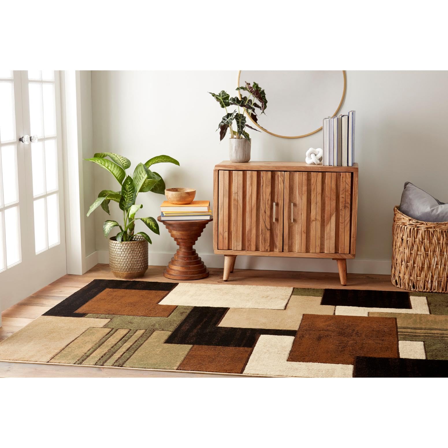Tribeca by Home Dynamix Modern Area Rug - Soft & Durable Living Room Carpet for Home Decor - Perfect for Bedroom, Office & High Traffic Areas