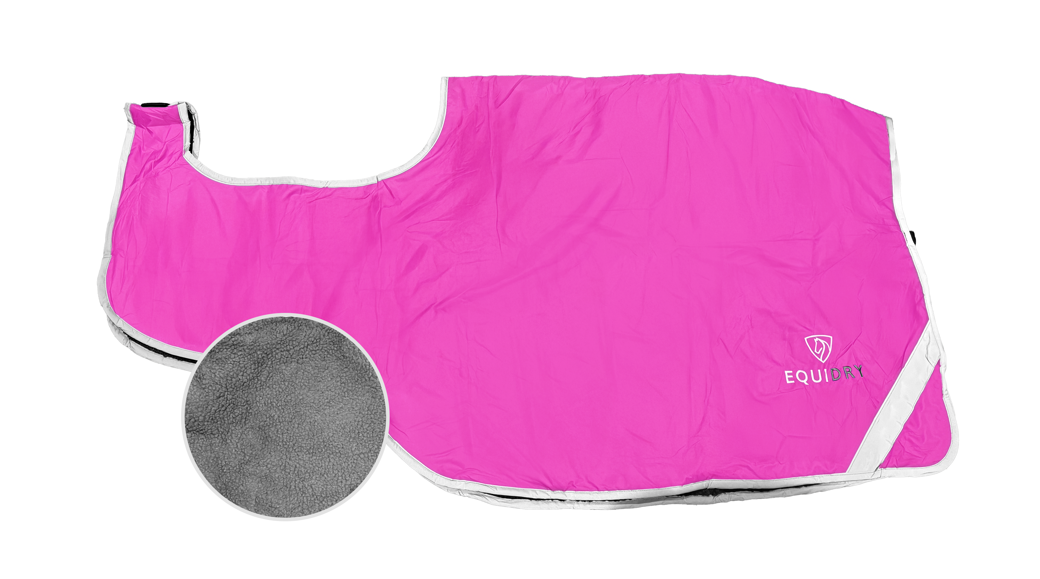 Premium Thick Exercise Sheet - Soft & Durable Fuchsia Pink & Grey Yoga Mat for Home Workouts, Pilates, and Gym Sessions