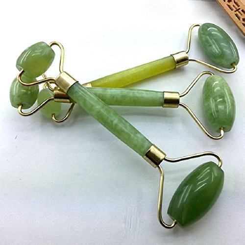 2020 Winter Deals - Natural Jade Roller for Face, Body, Head & Neck Massage - Beauty Device for Skin Care & Relaxation - Perfect for Home Spa, Self-Care & Anti-Aging Routine