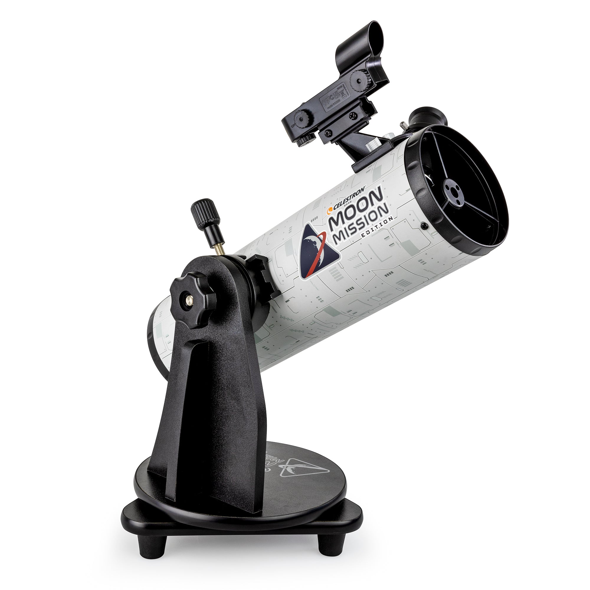Used Moon Mission 100mm Tabletop Dobsonian Telescope - Portable Astronomy for Beginners, Kids & Travel | Perfect for Stargazing, Lunar Observation & Backyard Astronomy