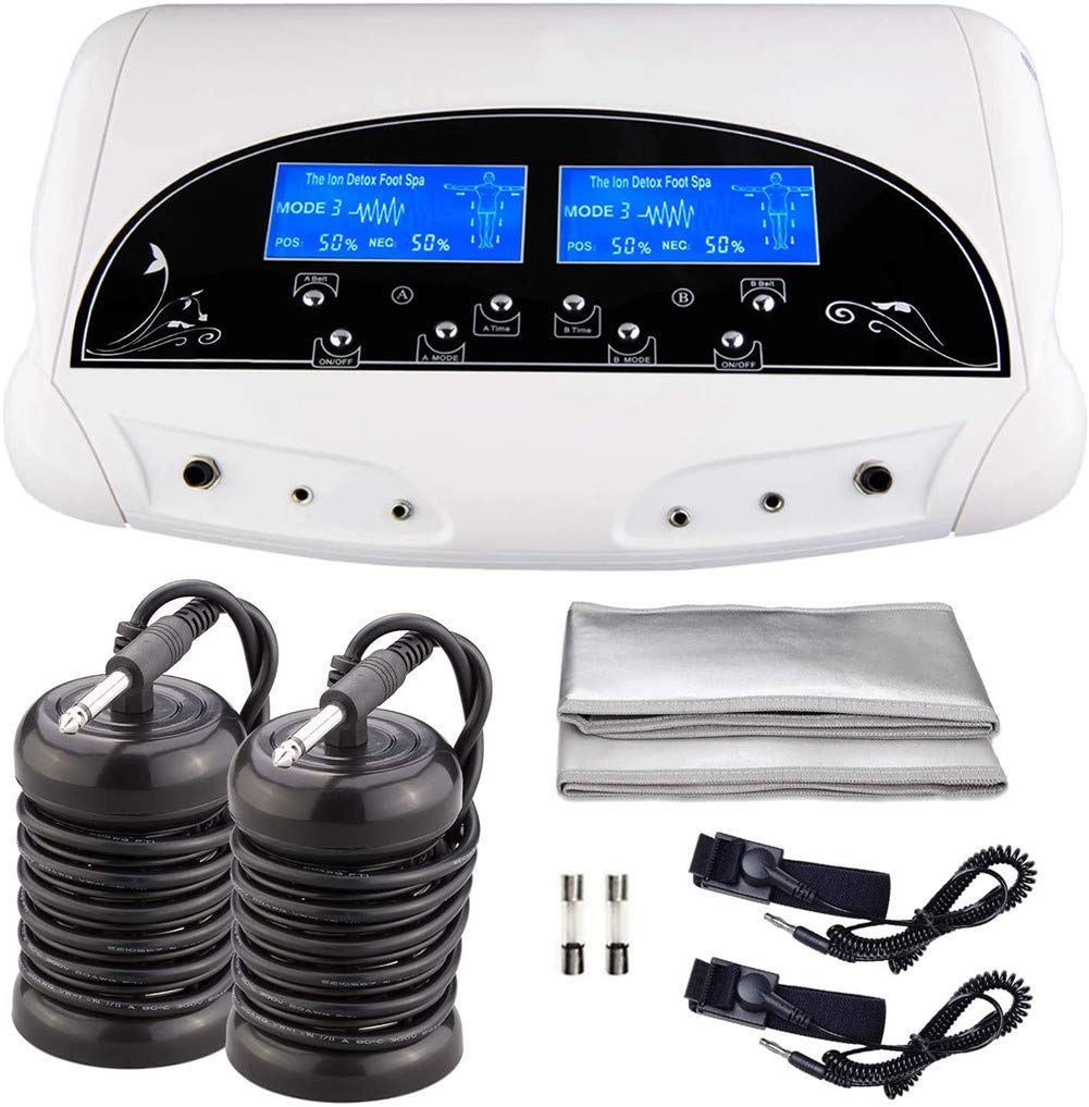 Ionic Foot Spa Detox Machine - Portable Ion Cleanse Therapy with Belt & Case for Home Spa, Relaxation & Wellness | Perfect for Detox, Stress Relief & Foot Care